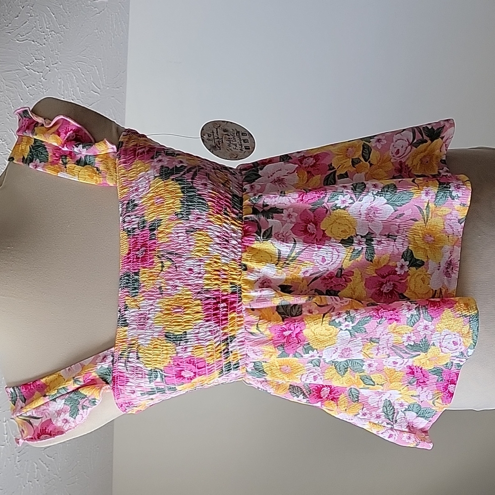 Girls XL/16 floral top